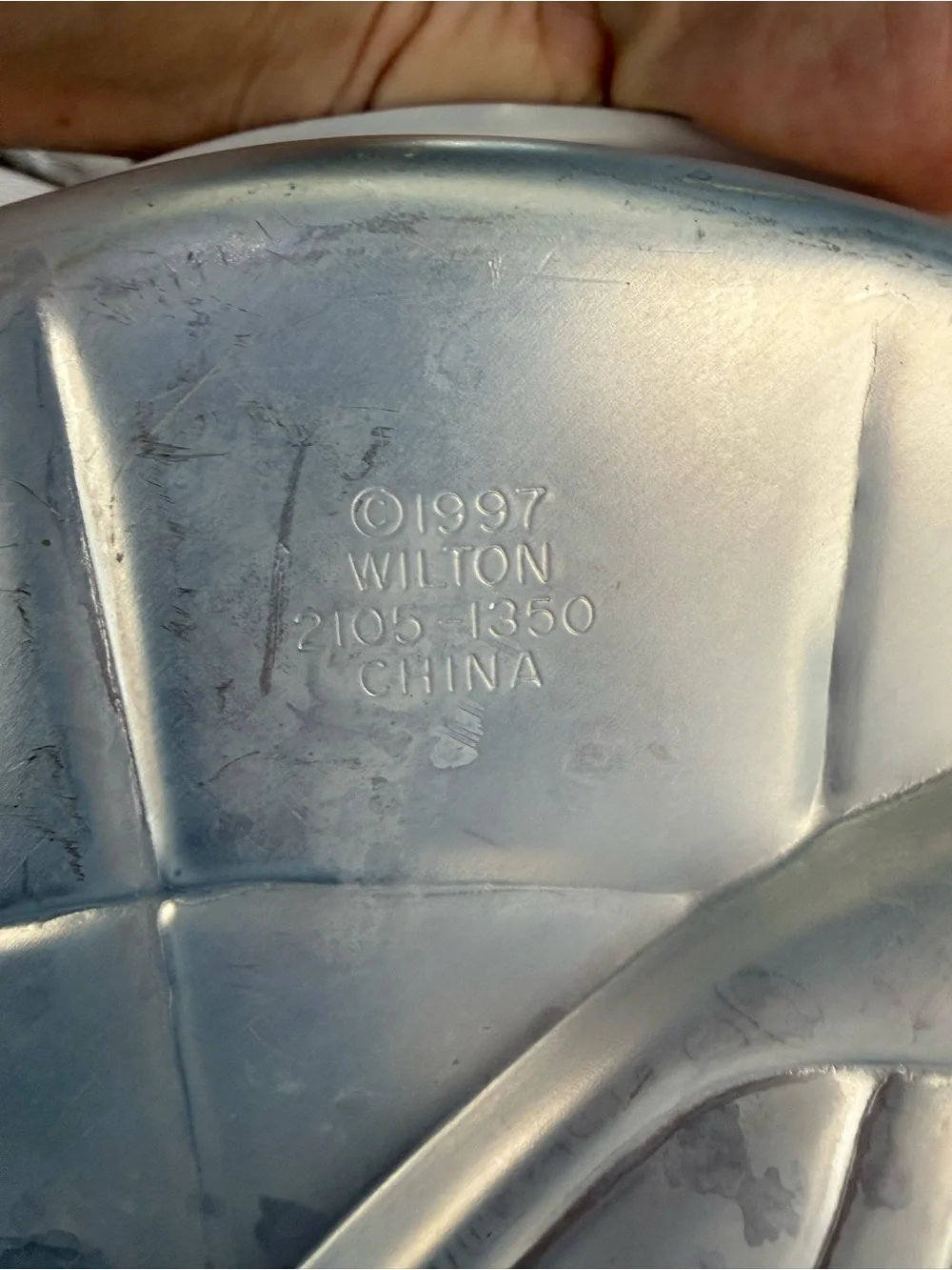 Vintage 1997 Wilton Nascar 11 Race Car Cake Pan 2105-1350 with Insert